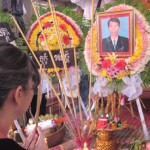 Mourners gather for Chut Wutty's funeral (Source: Radio Free Asia)